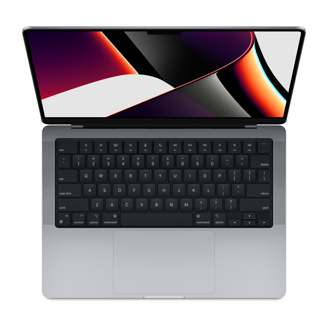 MacBook Pro 14″ (M1 Pro / M1 Max, 2021) · Apple M1 Pro · 16 GB · 512 GB · Space-grå